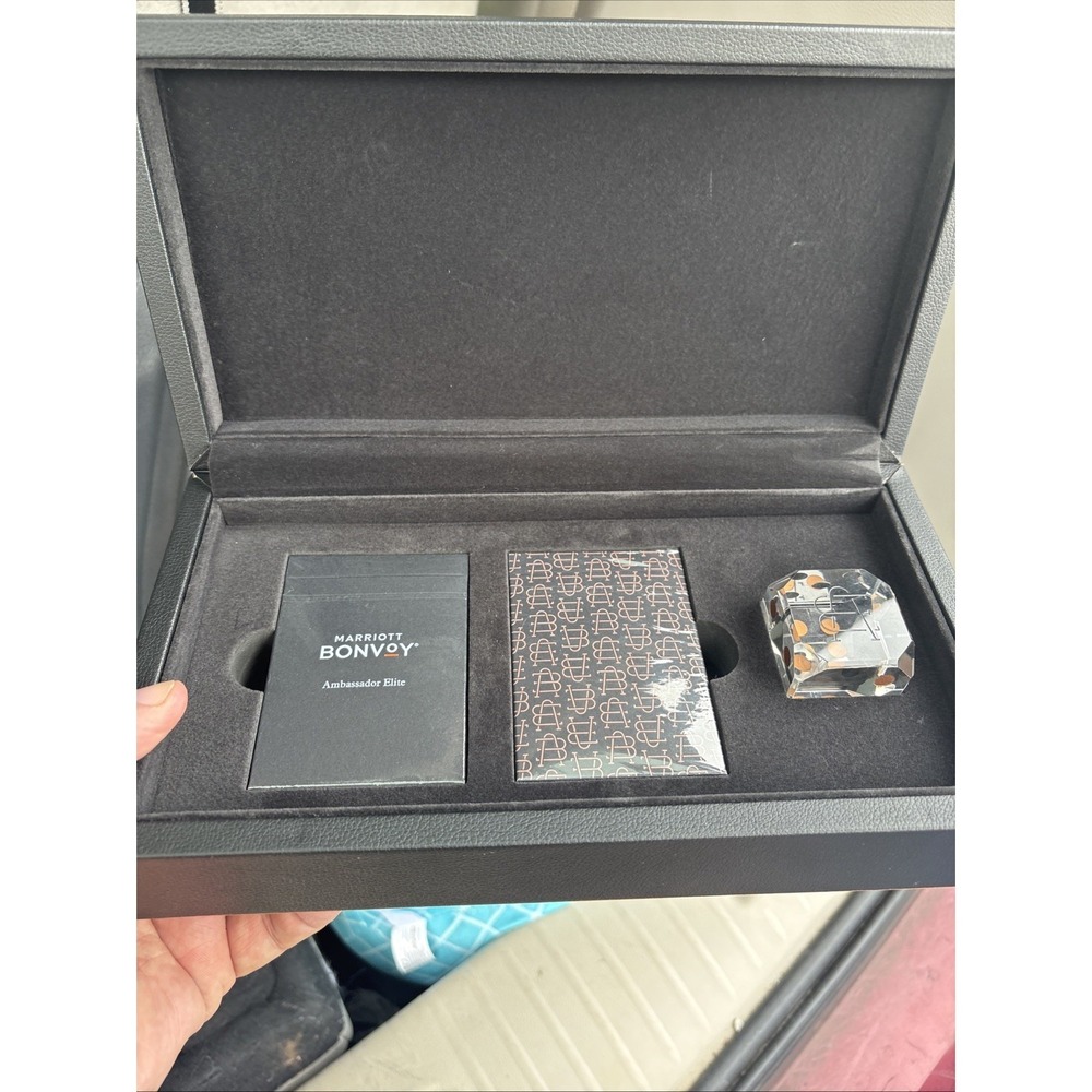 Marriott Bonvoy Collectible Playing Cards Set with Dice, Booklet, Travel Theme